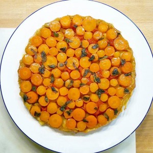 Tarte tatin de carottes - Copyright © Gratinez