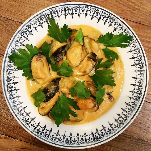 Recette Crème de moules à la Thaï Picard