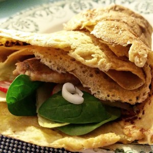 Socca, galette de pois chiche – Copyright © Gratinez