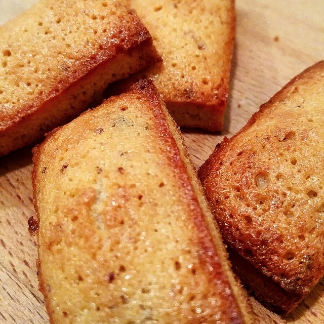 Financiers Miel, Noisettes et Amandes – Copyright © Gratinez