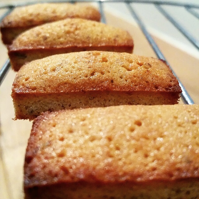 Financiers Miel, Noisettes et Amandes – Copyright © Gratinez