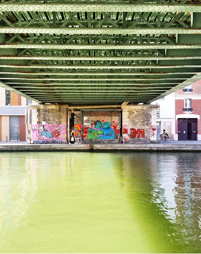 Canal de l'Ourcq, Paris – Copyright © Gratinez