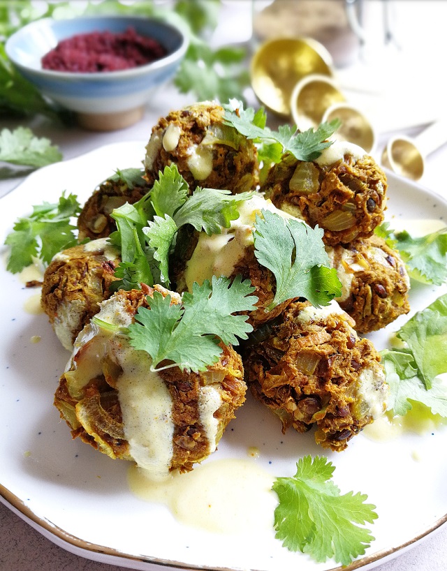 Boulettes végétaliennes lentilles et épices – Copyright © Gratinez