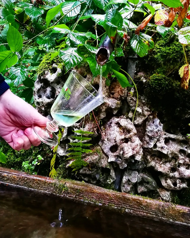 Fontaine à absinthe naturelle, région Jura et Trois Lacs – Copyright © Gratinez