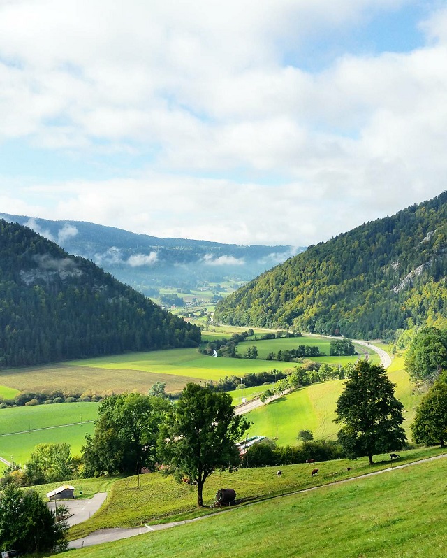 La Suisse, région Jura et Trois Lacs – Copyright © Gratinez