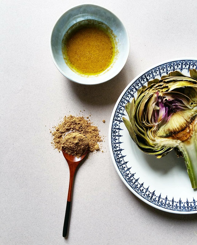 Vinaigrette aux graines de coriandre – Copyright © Gratinez